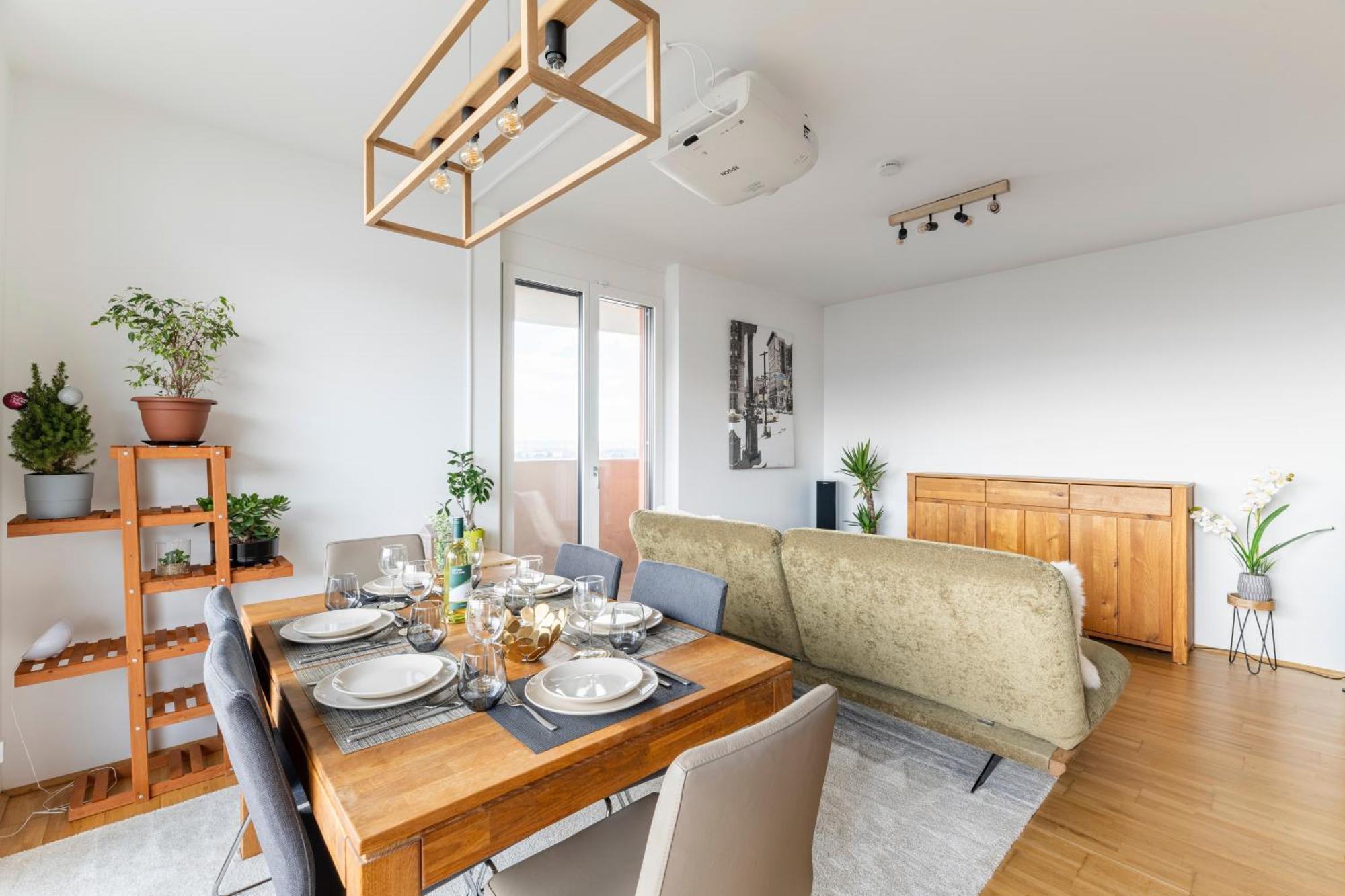 גראץ Edler Wohnraum Panoramablick 3 Sz Boxspringbetten, E-Ladestation, Kaffeevollautomat, Klima, Lift, Terrasse & 2Xtg מראה חיצוני תמונה
