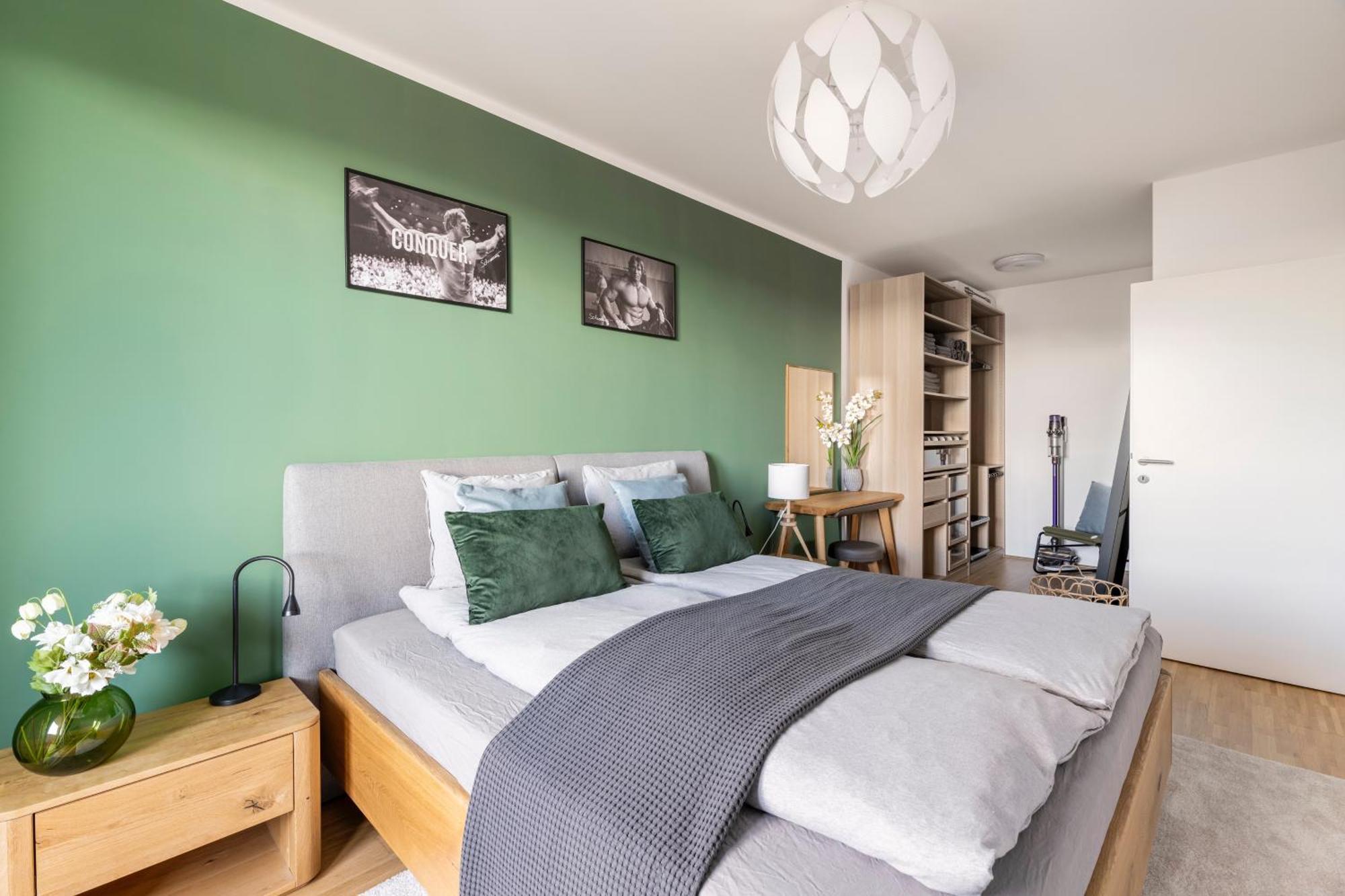 גראץ Edler Wohnraum Panoramablick 3 Sz Boxspringbetten, E-Ladestation, Kaffeevollautomat, Klima, Lift, Terrasse & 2Xtg מראה חיצוני תמונה